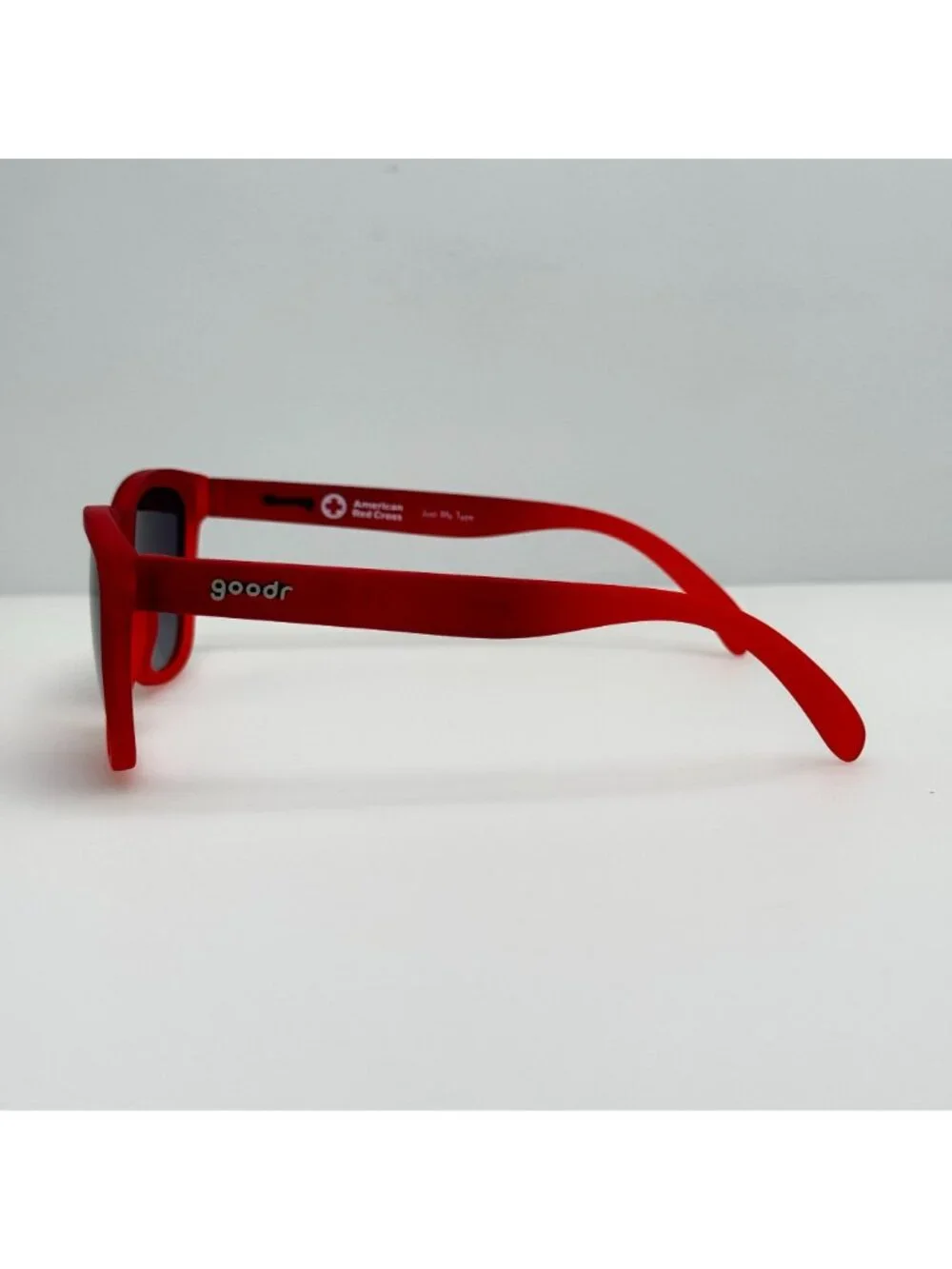 Goodr Sunglasses American Red Cross Just My Type W/ Bag D